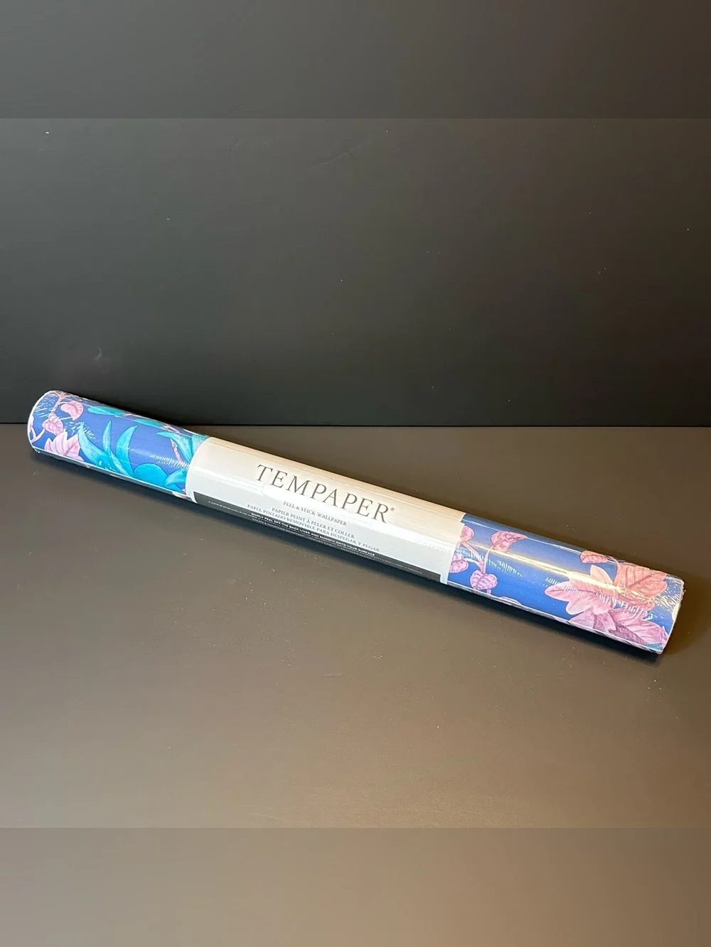 Wallpaper Tempaper Birds of Paradise Blue Paradise Peel Stick Double Roll 56sqft